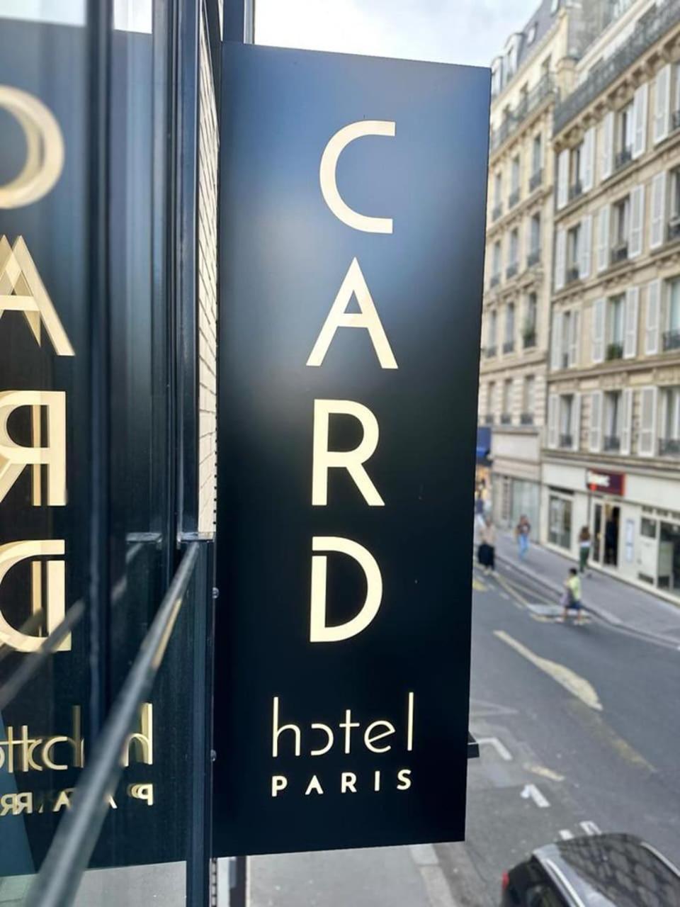 Card Hotel Paris Exterior photo